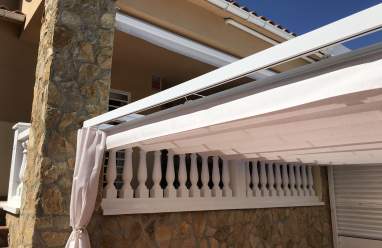 Toldos para patios en La Pobla de Montornès